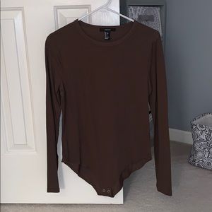 Forever 21 Long-Sleeve Bodysuit
